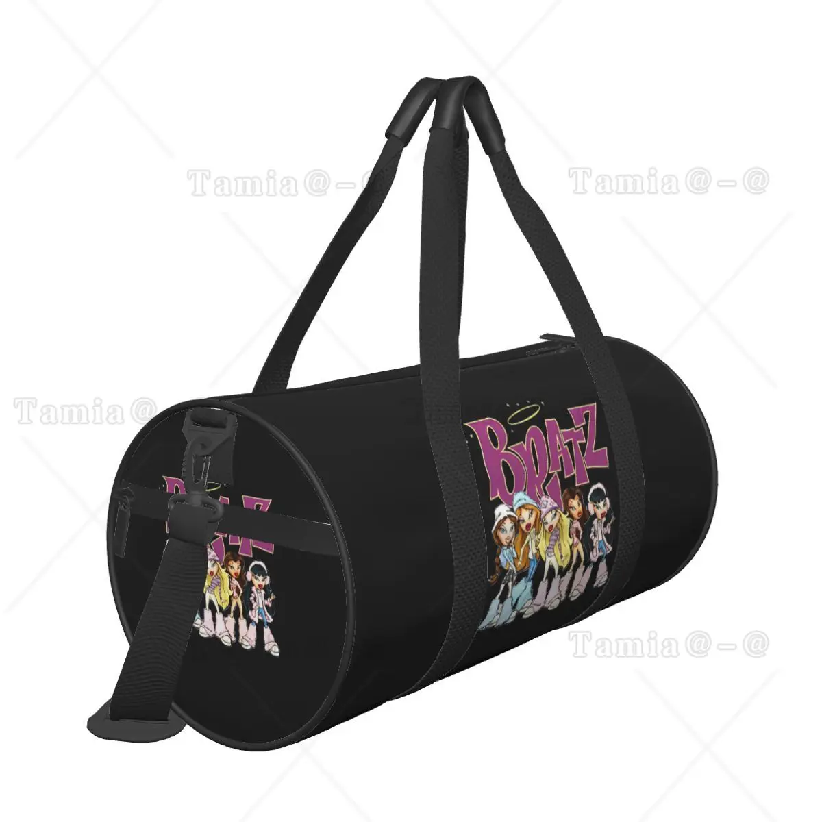 Bratz Rock Girl Gym Bag Training Sports Bags Men Women Design with Shoes Vintage Fitness Bag Oxford Handbags