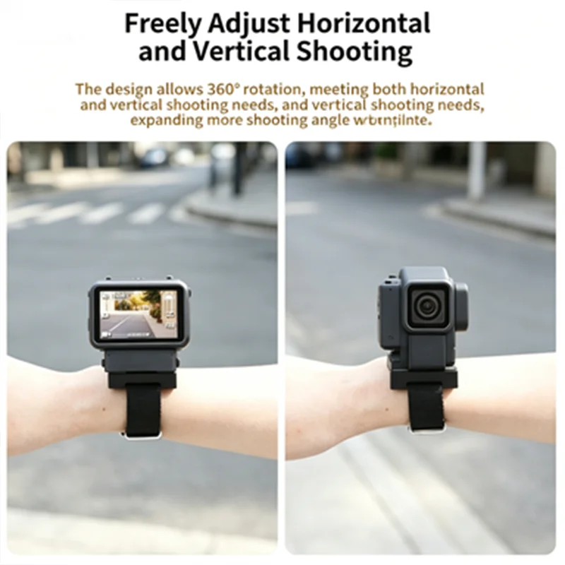 For DJI OSMO Nano Multi-functional Video Transmission Expansion Wrist Strap Magnetic Attachment Backpack Adjustable Angle Bracke