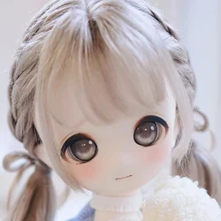 1/4 BJD Doll Head Anime Resin Material  Lovely Girl Doll Anime DIY No Makeup Doll Toys Girl Gift