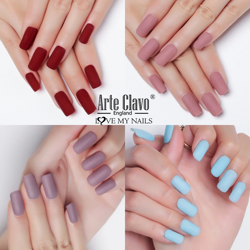 Arte Clavo 116Colors Gel Nail Polish 15ml Colorful Gel Semi Permanent Soak Off UV Gel Nail Art DIY Design Varnishe Nail Supplies