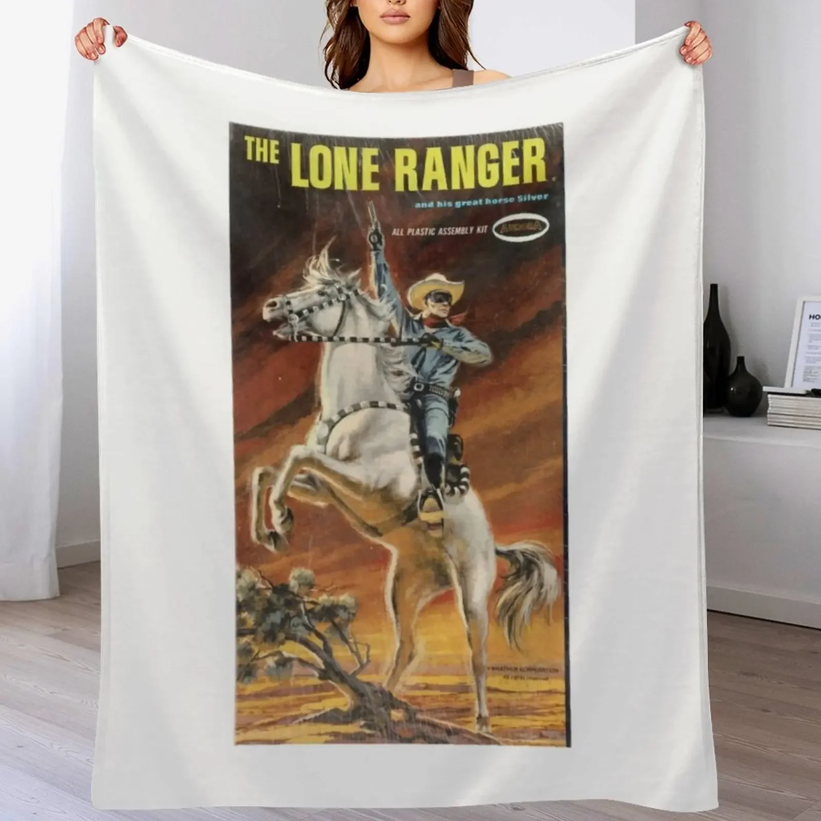 

Lone Ranger Throw Blanket Warm Single Luxury Thicken Weighted Blankets