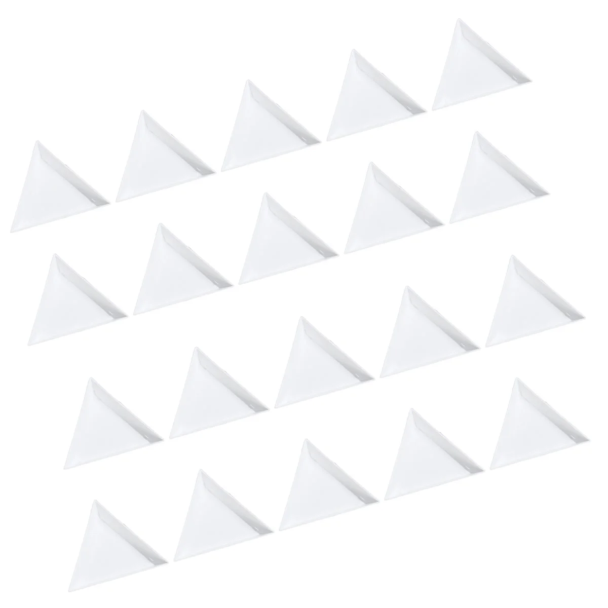 20 Pcs Ring Dish for Jewelry Rhinestones Nails Holder Plates Jewlery Making Supplies Tools