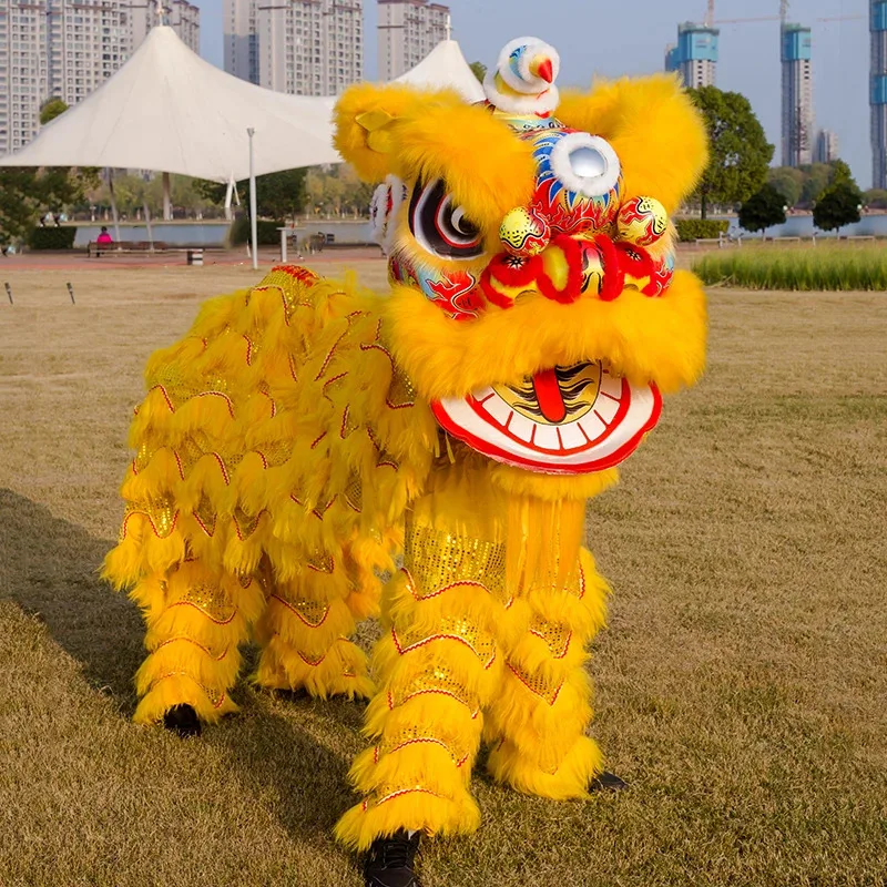 dance props Foam lion wool Foshan head adult double standard