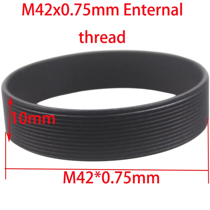 M42x0.75mm Enternal thread, 10mm length, astronomical telescope accessory