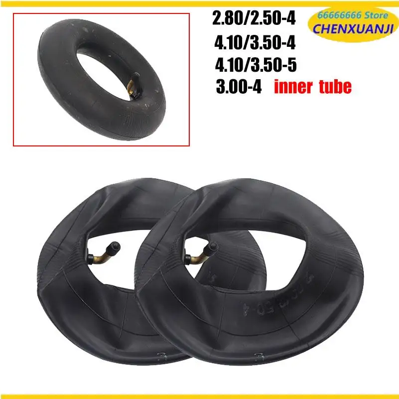 Lawn Mowers 4.10/3.50-4 3.00-4 2.80/2.50-4 Inner Tube Metal Valve Tire for Trolley
