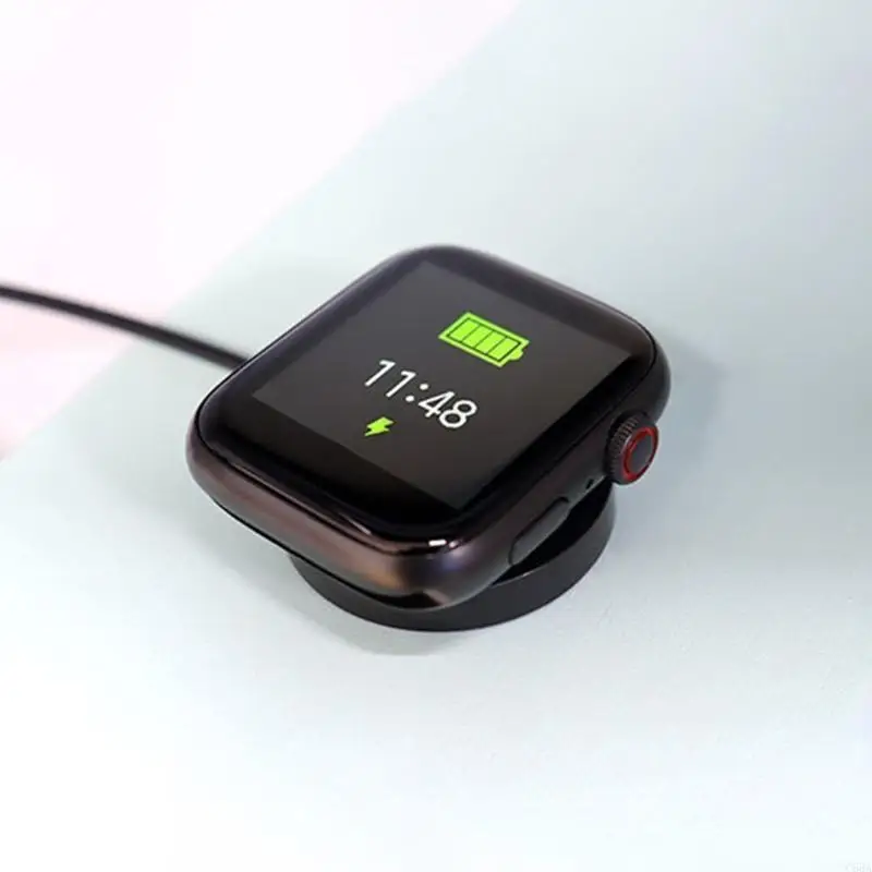 C63A MAGNETIN POWER ADAPTER CRADLE DOCK BRACKET POUR T500 pour Watch Portable USB Câble rapide