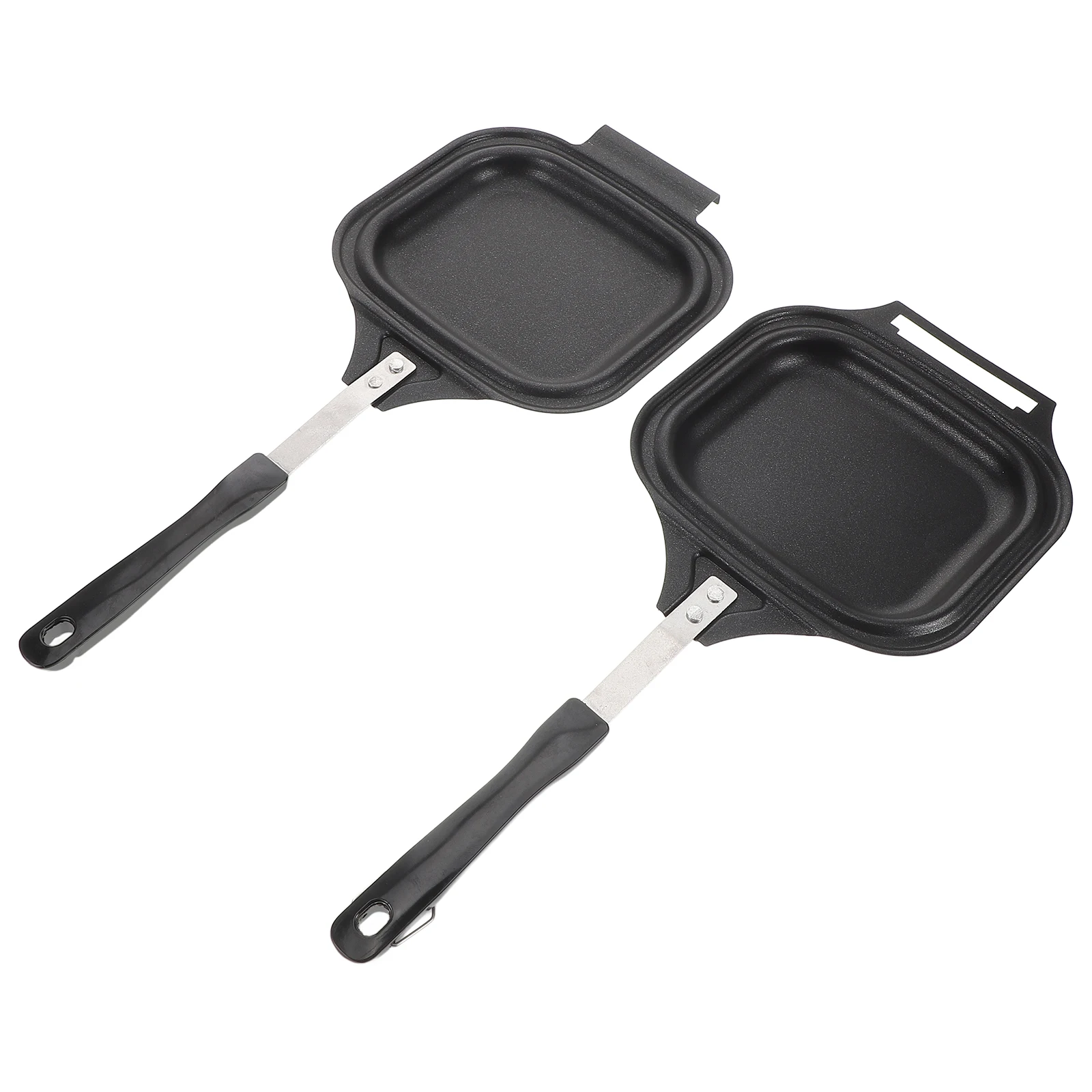 

Double Headed Sandwich Baking Pan Egg Mold for Breakfast Non-Stick Detachable Toast Maker Snack Pancake