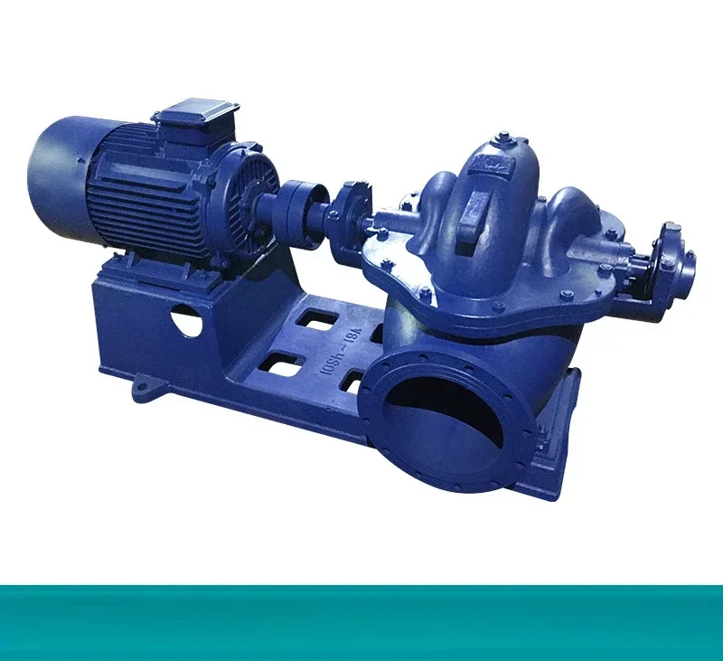 Building water supply, irrigation, drainage pump station S type single stage double suction centrifugal pump