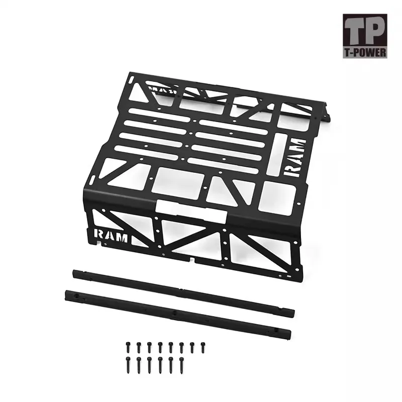 KM 1/8 Tyrannosaurus RAM Metal Frame Rear Bumper Conversion Parts Extension Bracket