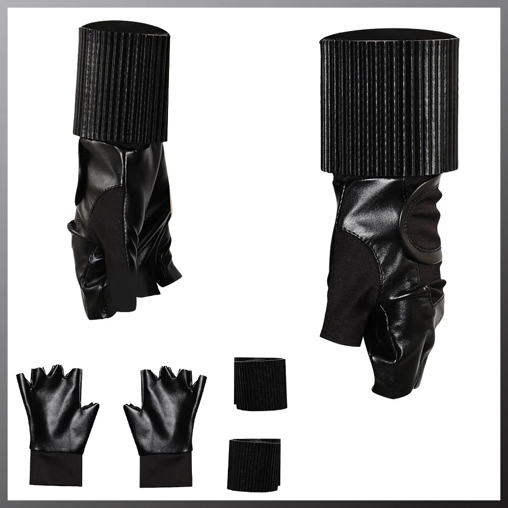 

Movie Bolts of Thunder Yelena Belova Gloves Female Superhero Cosplay Fantasy Costume Accessories Women Fantasia Party Props Gift