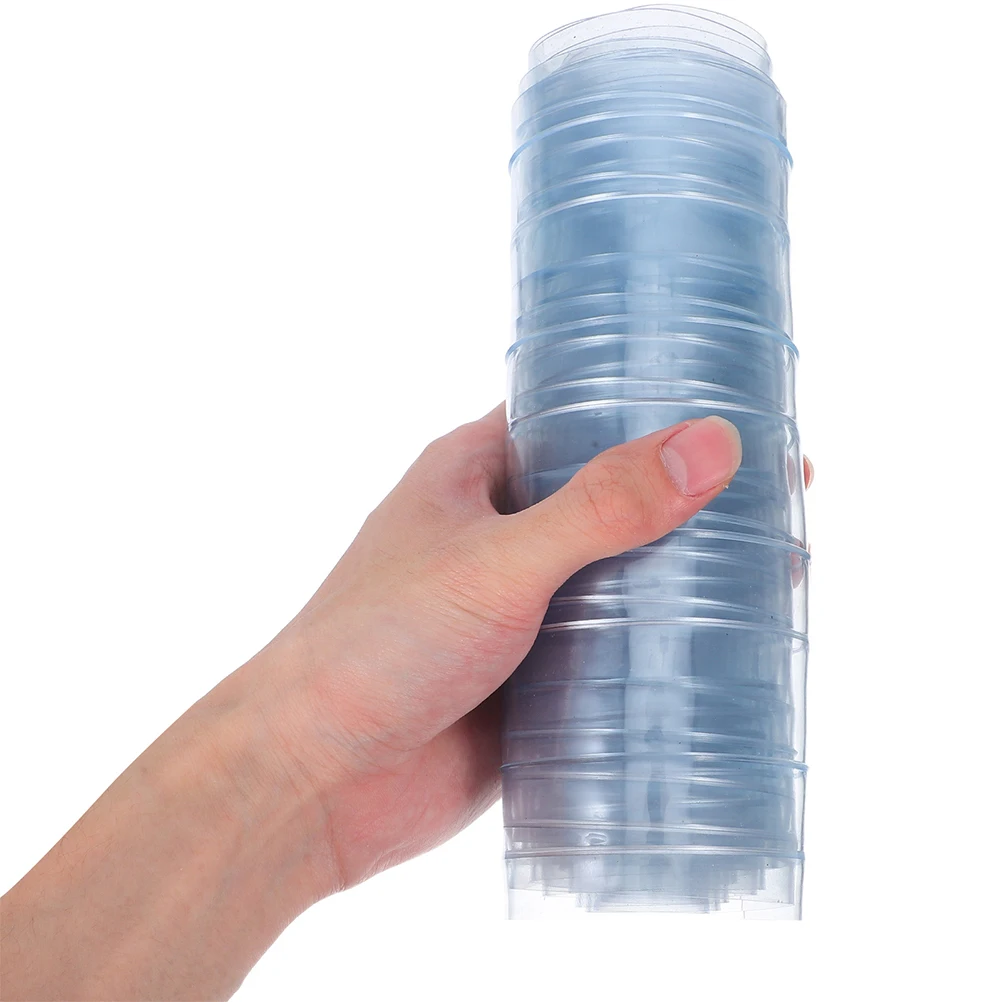 

1 Pack Clear Pvc Dog Door 80.56X7.31 Inch Flexible Transparent Pet Strip Curtain Easy Installation Weatherproof Outdoor