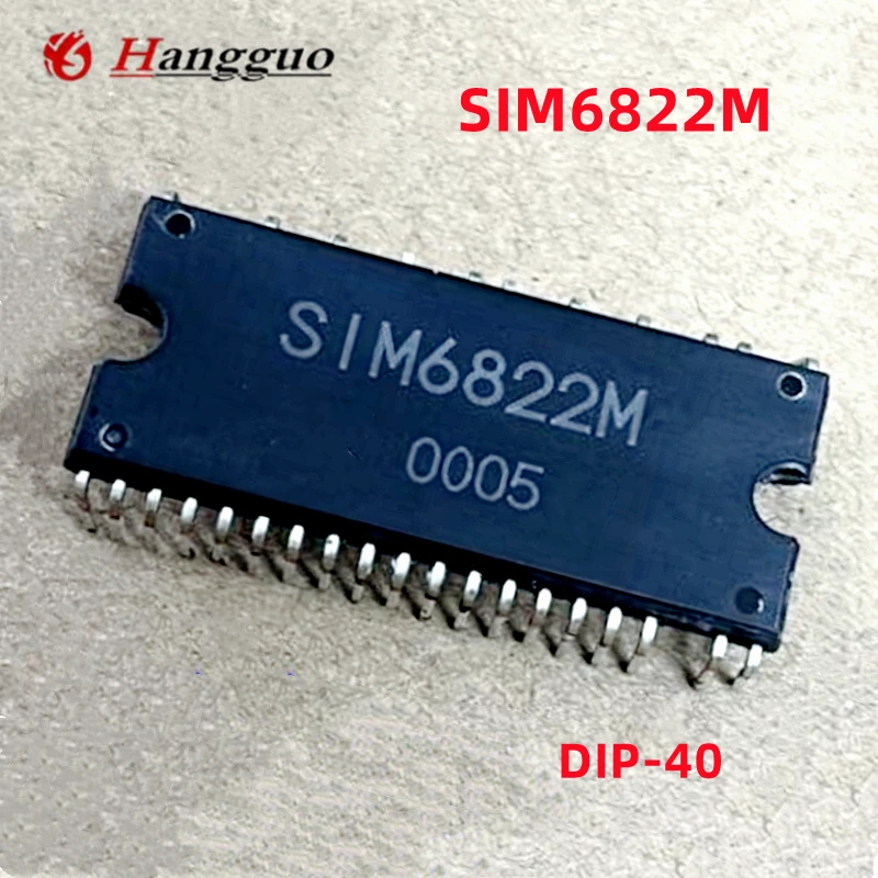 1PCS Original SIM6822M SIM6822 DIP-40 400V / 5A  high voltage 3 phase motor driver Chips Best Quality