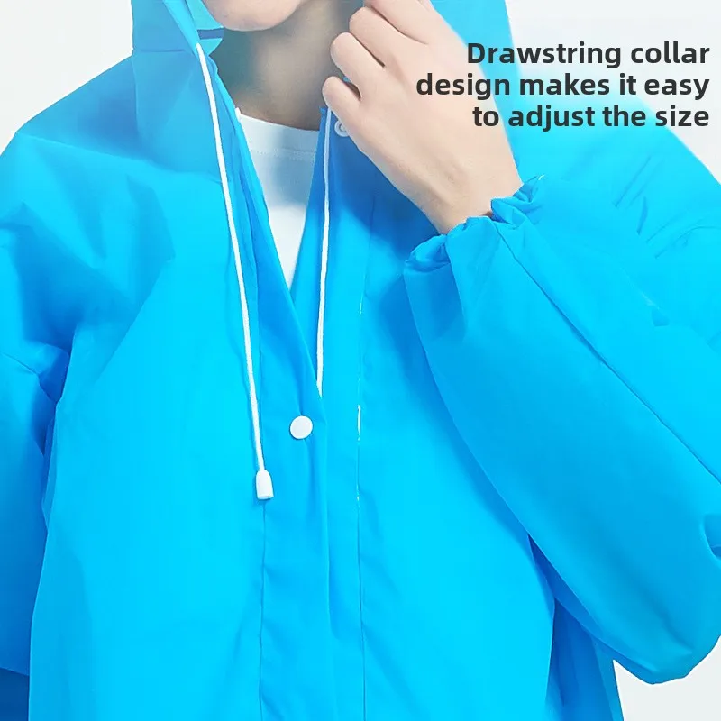 Men's and Women's Adult Raincoats Outdoor Tourist Attractions Mountaineering and Hiking EVA Raincoats Rain Coat Women