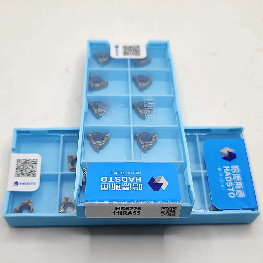 

11IRA55 HS5225 HADSTO 11IR A55 HS5225 CNC blade carbide inserts Thread inserts 10pcs/box