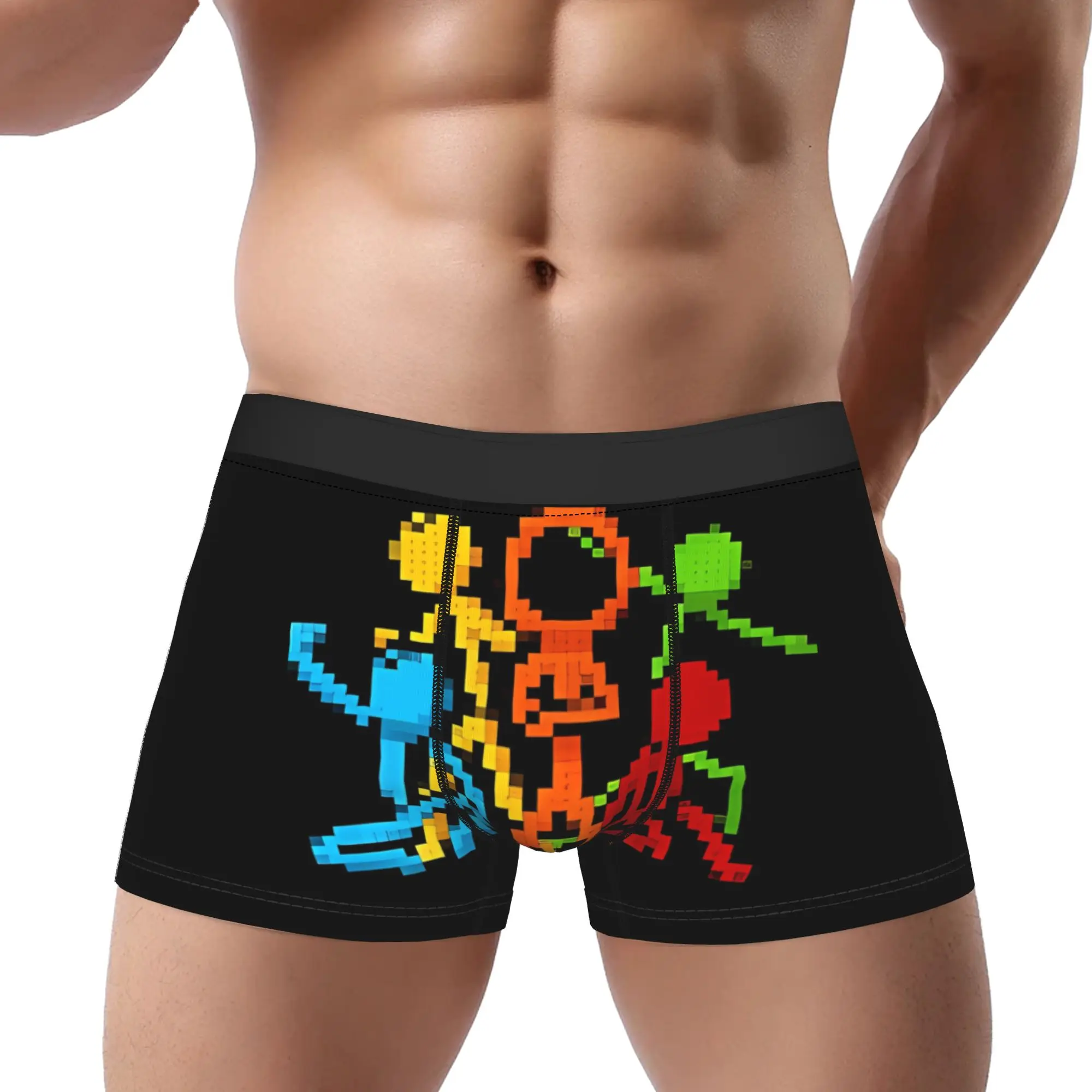 

Stick Figures Alan Becker Underpants Breathbale Panties Man Underwear Comfortable Shorts Boxer Briefs