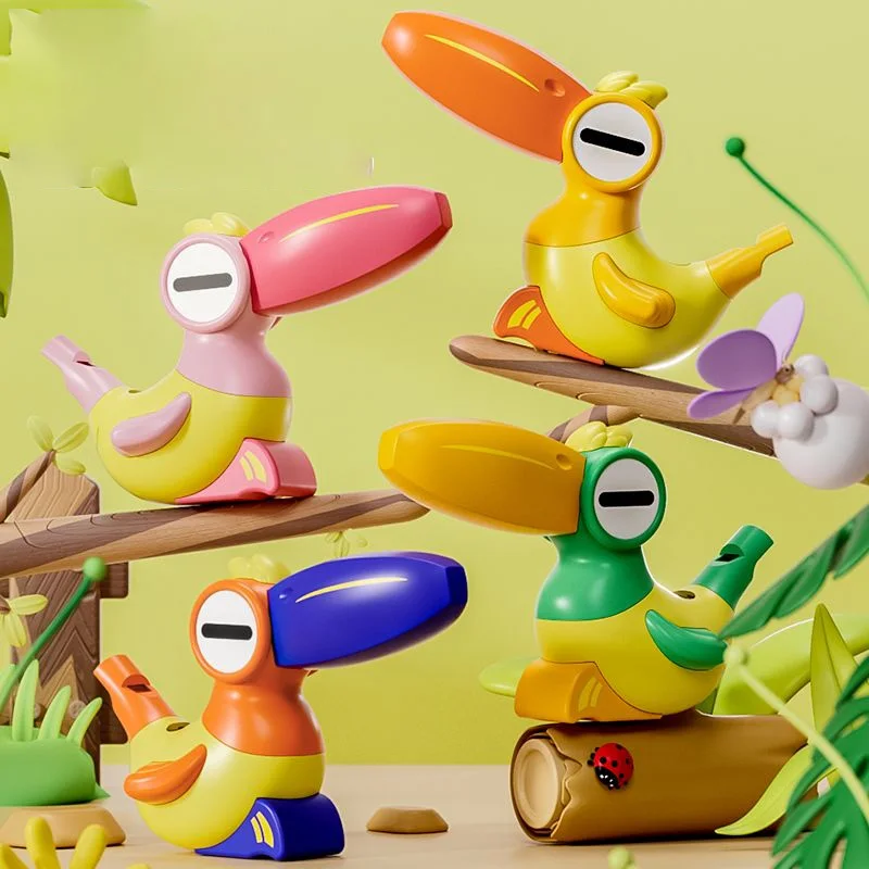 Outdoor Children's Water Bird Whistle Plus Water Bird Call Oral Muscle Training Lung Capacity Outdoor Entertainment Toy
