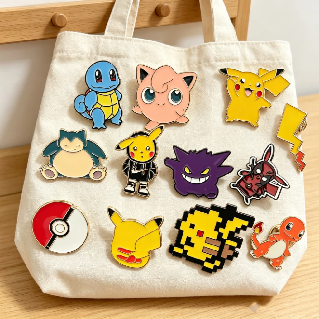 6/12-teiliges Emaille-Pins-Set, kreative Bandage-Broschen für Rucksack, Kleidung, personalisiertes Metall-Emblem, Accessoires, Geschenk