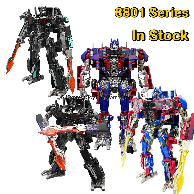 JIAYUEHUANG 8801 Deformation Star Leader Optimus - Prime Robot Transformation Collectible Figure Toys Gift SS05