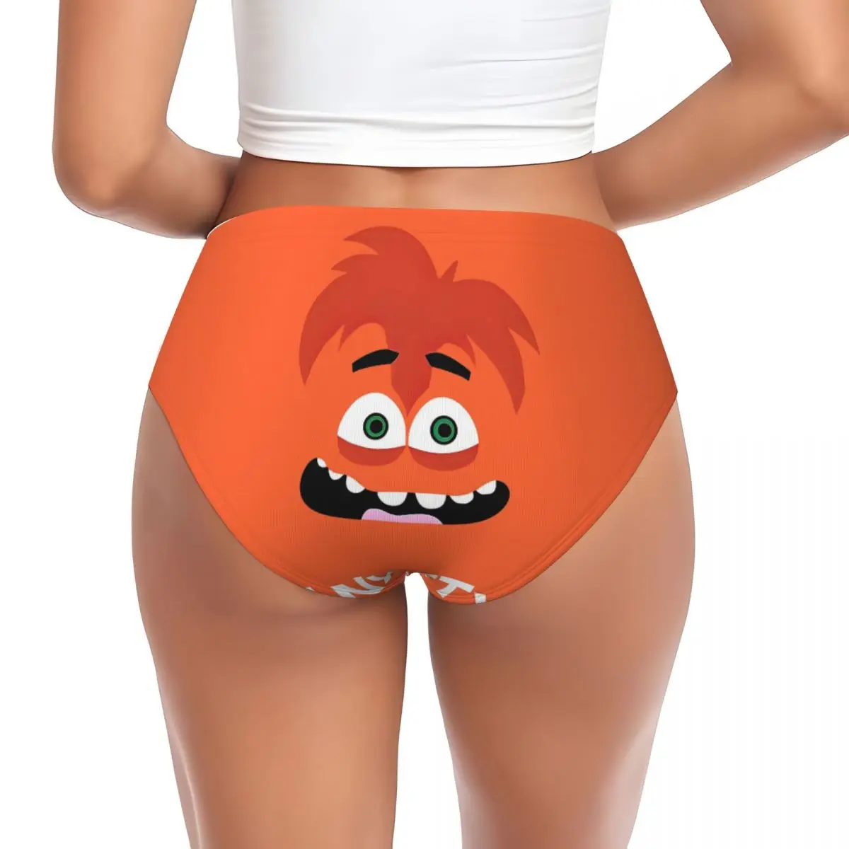 맞춤형 안팎 불안 완화 브리프 팬티 여성용 편안한 스트레치 클래식 속옷