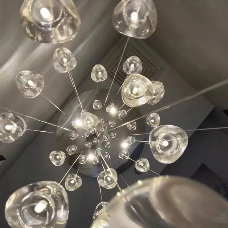 

Modern Stair chandelier Pendant lights indoor lighting Ceiling lamp hanging light led Chandeliers for living room indoor lightin