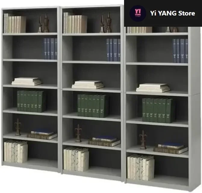 

ValueMate Standard 6 Shelf Economy Steel Wall Bookcase in Gray