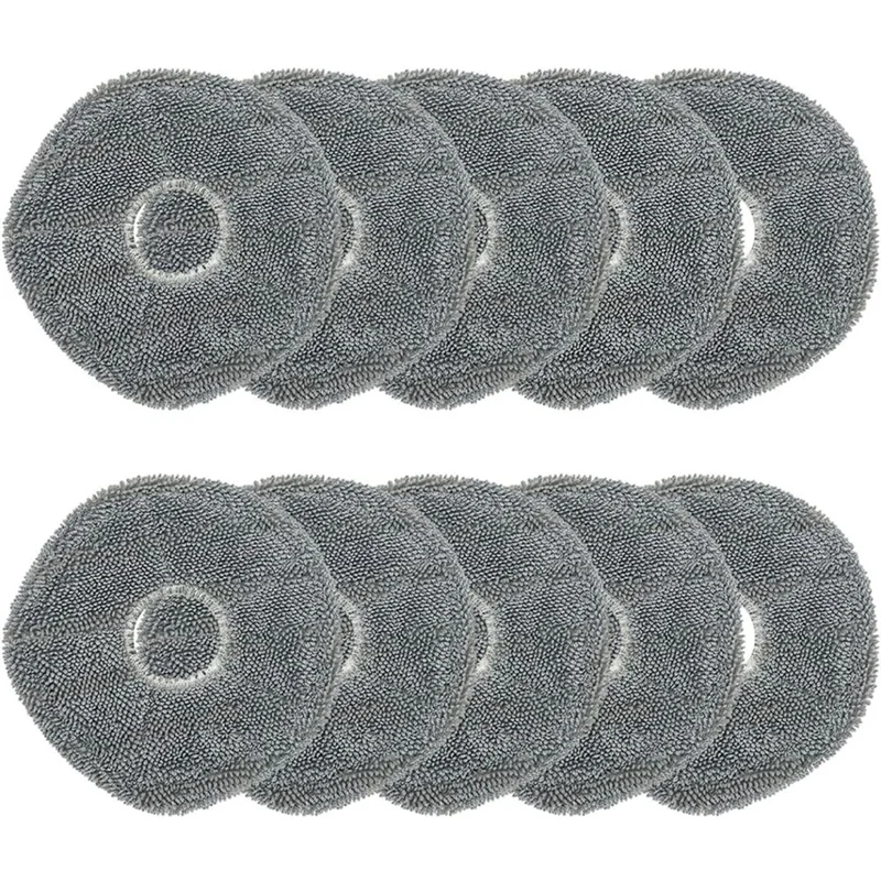 ABUS-モップ布パッド Eufy X9 Pro / X10 Pro オムニロボット掃除機交換部品真空モップパッド