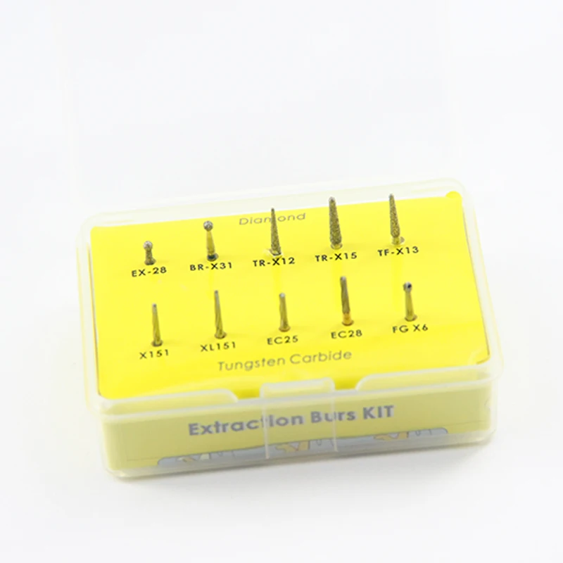 

Dental Extraction Burs Grinding Kit 1904 10pcs/box