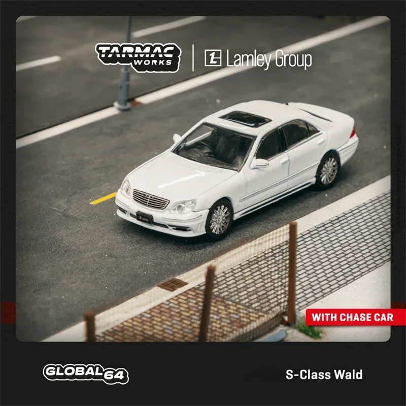 

Tarmac Works 1:64 S-Class Wald Alabaster White, литая под давлением модель автомобиля, коллекция миниатюрных моделей