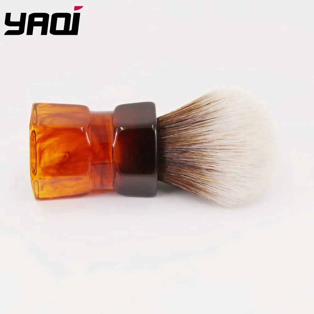 YAQI 24mm Moka Express Synthetic Hair Barbe Mens Shaving Brush