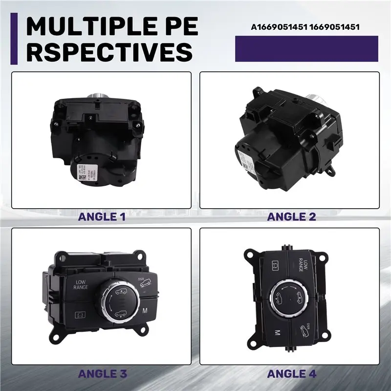 Console Air Suspension Switch A1669051451 1669051451 For GLS 350 For GLS 550 X166 GLE GL ML