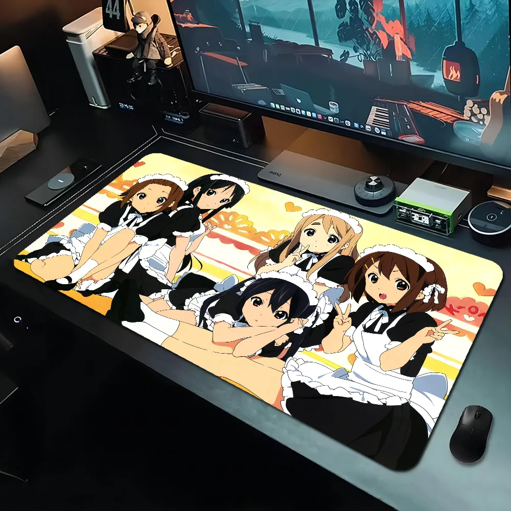 Anime K-ON KON Extra Large Gaming Laptop Computer Desk Mat Mouse Pad Mouse Mat Notbook Mousepad Gamer