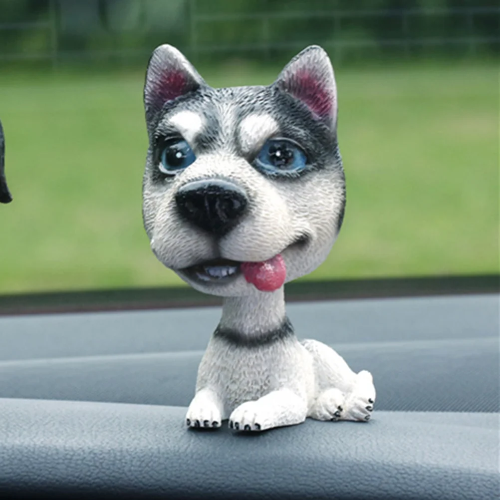 

Car Ornaments Interior Accessories Nodding Dog Lovely Sitting Posture Shakes Head Dog Decorations