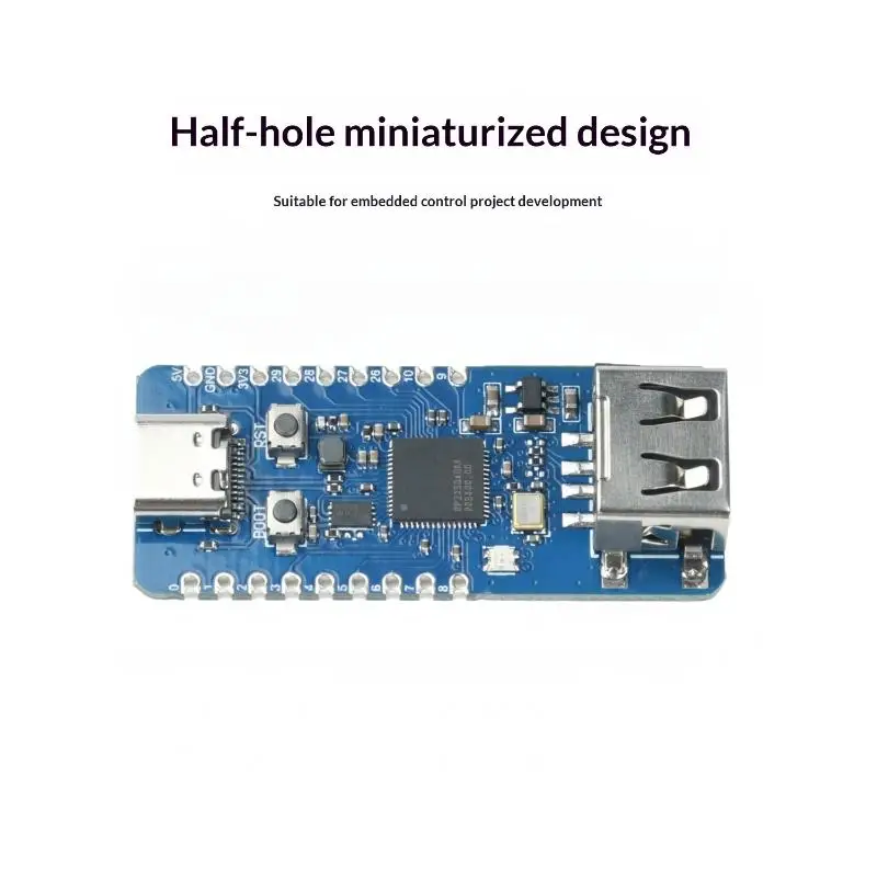 RP2350 USB-A Entwicklungsboard RP2350_V2 Mikrocontroller-Prozessor basierend auf RP2350A Erweiterungsboard I/O programmierbar Typ C – Detail 26