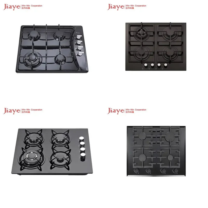 New Arrival Fashion Wholesale Best Price Attractive Design 4 Burners Tempered Glass Built In Gas Hob Cooktop