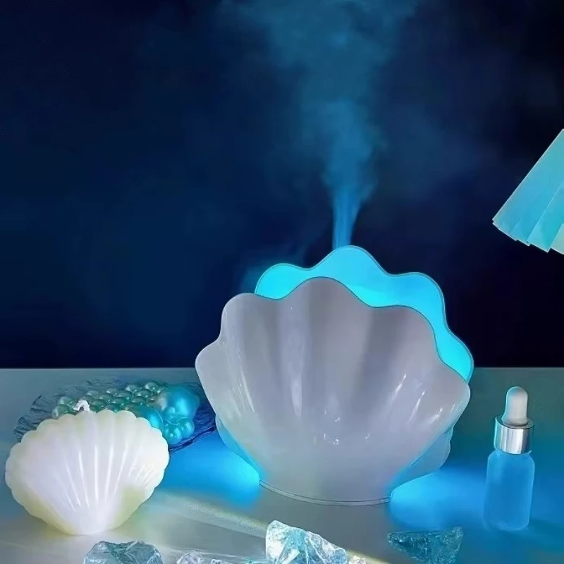 Housing Aroma Diffuser Ultrasonic Essential Oil Diffuser Atmospheric 7-color Lamp Household Air Humidifier