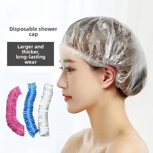 50/100PCS Satu Kali Topi Mandi Tahan Air Mandi Tebal Anti-Asap Rumah Masker Rambut Minyak Rambut Cap Pemanas Pewarna Rambut Cap 10 topi panas penjualan terbaik untuk rambut - №