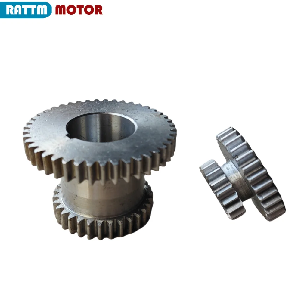 

Стальная шестерня для замены шпинделя 20T 45T для CJ0618, комплект металлических шестерен, аксессуары для токарных станков