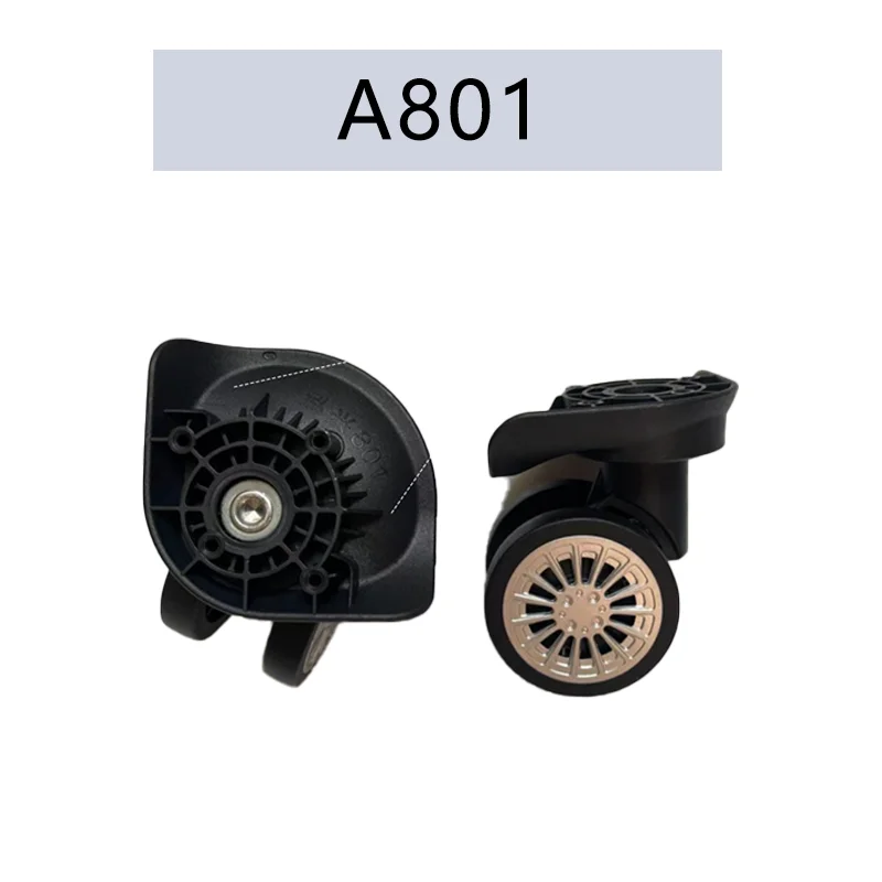 For ZHONG TAI A801 Upgrade Durable Universal Luggage Wheel - Silent Spinning Replacement Luggage Wheel Repair Parts