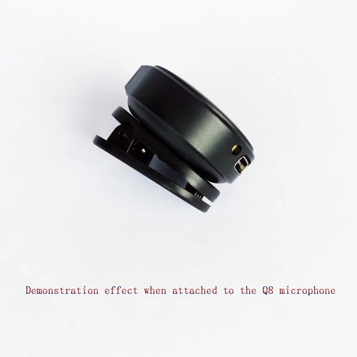 مشبك تثبيت Lavalier المغناطيسي PyroGraphy مشبك عالمي قابل للتعديل طول قفل الحبل لجهاز إرسال الميكروفون اللاسلكي