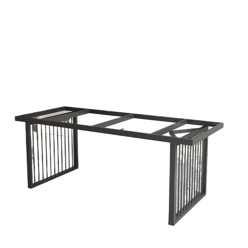 

Rock slab dining table leg bracket, large slab table marble wrought iron desk leg, dining table base bracket