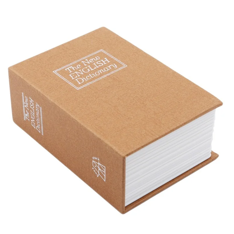 

Safe For Money And Jewelry That Imitates The Look Of A Book And Is Perfect For Home And Office Durable Easy To Use (Mini Yellow)
