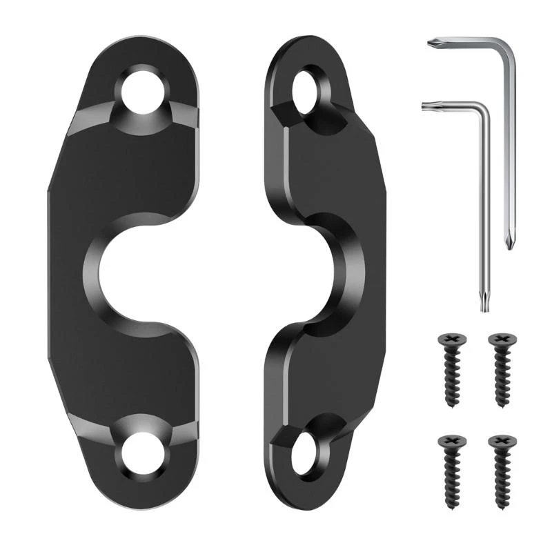 

A2BF Sunvisors Mounting Clip Aluminum Clamps for 2018 Enhances Stability and