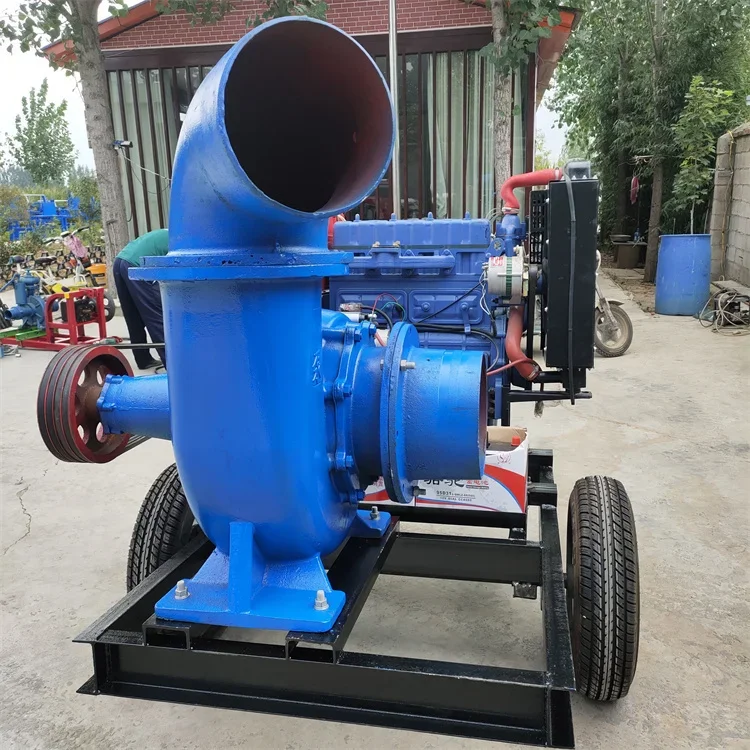 High Flow 6 8 Water Pump Diesel Irrigation Pump