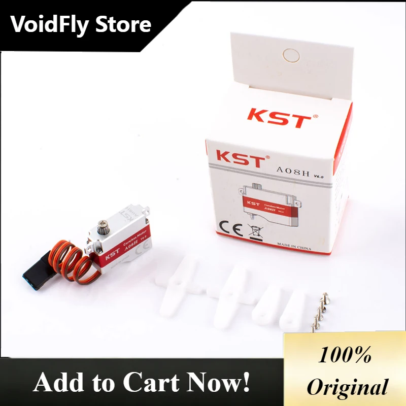 VoidFly KST A08 / A08H / A8N V6.0 Micro Digital Metal Gear HV Servo DLG For RC  Glider Airplane Helicopters