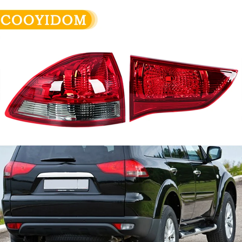 

Car Rear Bumper Tail Light For Montero Sport For Mitsubishi Pajero Sport 2007-2014 Brake Light Parking Warning Lights No Bulb