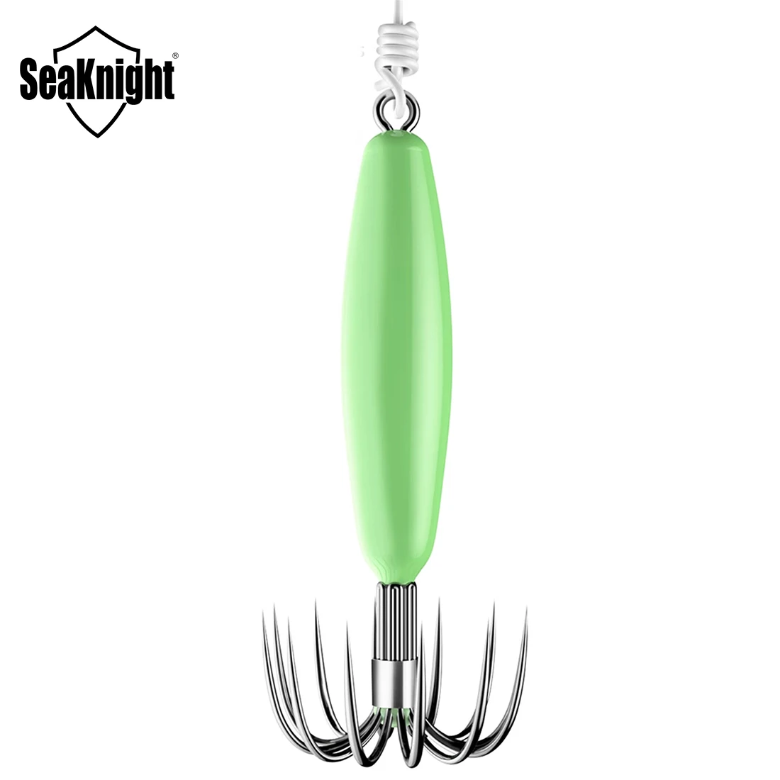 2024 Seaknight NEW LURE Squid Hooks Luminous Sea Lure Blowing Drum Hook Cuttlefish Lures Sea Fishing Baits Squid Fishing Tackles