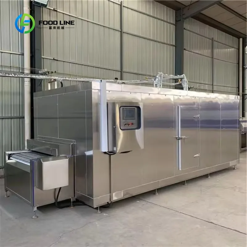 Customized Small IQF Individual Quick Freezer Tunnel Tunnel Fast Freezing Machine with Pump as Core Component for Blast Chiller