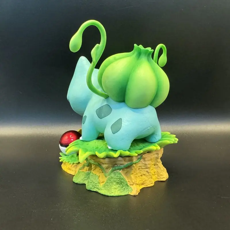 Figurine Bulbasaur en Pvc de 10cm, modèle de Collection de figurines d'anime, ornements décoratifs de bureau pour garçons, cadeaux