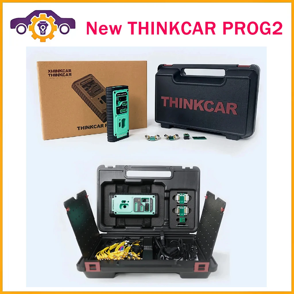 THINKCAR PROG 2 PROG2 Advanced Key Fob Programmer & IMMO Tool Car Key Match Remote Control Match Read Write Key Chip For Benz