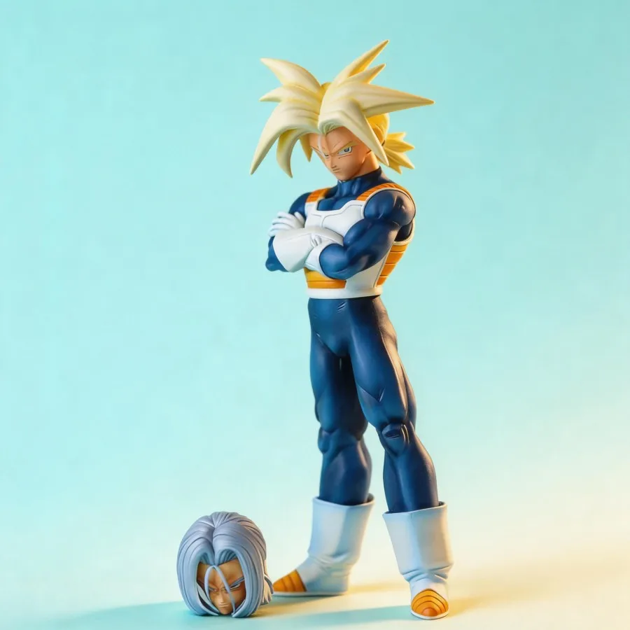 

Anime Dragon Ball Trunks Figure 31cm GK Statue Collectible Model Toy Desktop Ornament for Fans Home Decoration